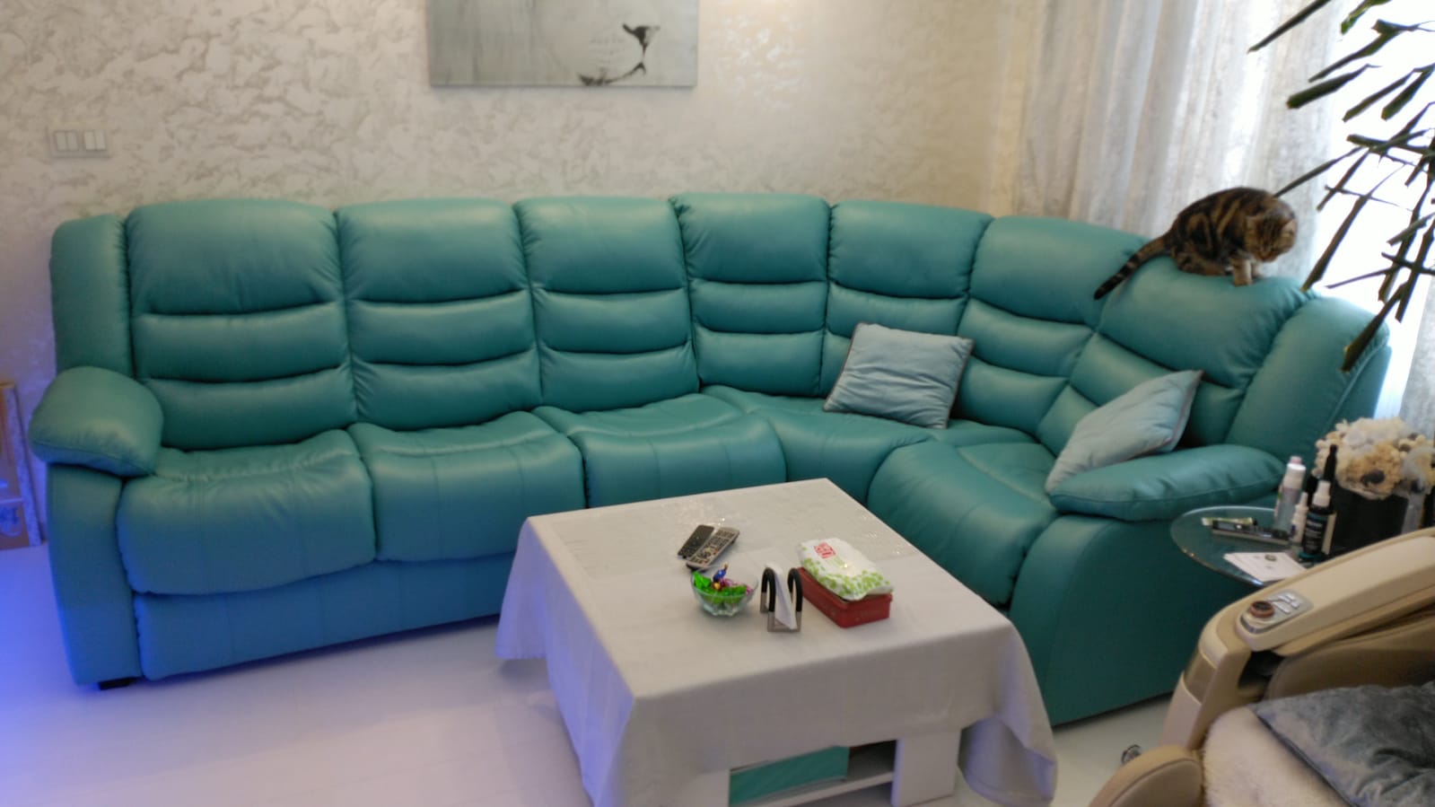 Перетяжка дивана на дому. Десногорск